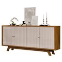 Ver imagem 1 de Aparador para Sala Buffet Brise Freijó Off White – Dj Móveis