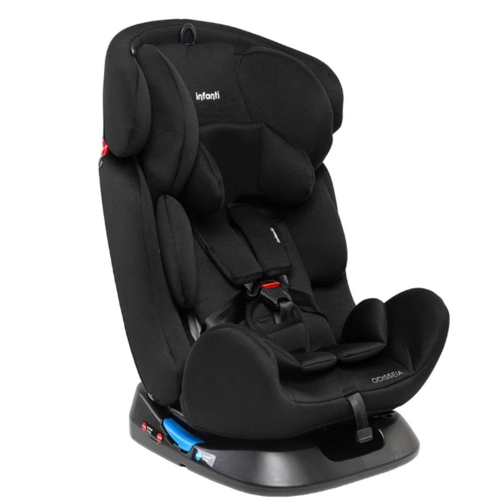 Cadeira para Auto Galzerano Luke - Preto/Cinza - Grupos 0+, 1 e 2