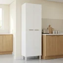 Ver imagem 1 de Paneleiro Duplo 4 Portas em Aço 220 x 70cm Renova Itatiaia Branco