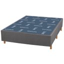Ver imagem 1 de Base Box Casal Porto 1,38cm x 1,88cm x 0,24cm Cinza Serflex