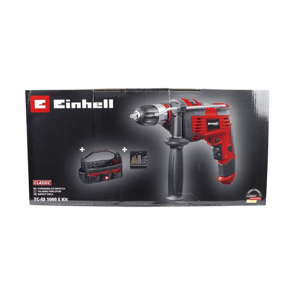 Furadeira Impacto Einhell Tc-id 1000 Kit 220v Leve e Compacto - 4