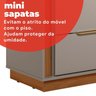 Cômoda 6g Sophia para Quartos 82,5x45x136cm - 12
