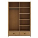 Ver imagem 4 de Guarda-roupa Topázio 2 Portas de Correr Freijó Madeira Pinus - Finestra