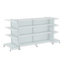 Ver imagem 1 de Gondola Centro 137 Amapa Fit Kit 2 Metros 2 Ponta Branco Sp - Amapá