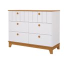 Ver imagem 2 de Cômoda de Bebê com 6 Gavetas Chantilly Expresso Móveis