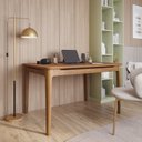 Ver imagem 1 de Escrivaninha Mesa Escritório Madeira Maciça 130cm Miriti CabeCasa MadeiraOriginals