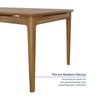 Escrivaninha Madeira Maciça 130cm Miriti Cabecasa Madeiramadera - 3