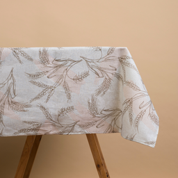 Toalha de Mesa Jacquard São João Trigo Easy Clean 8 Lugares - 3