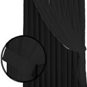 Ver imagem 3 de cortina blackout Roma corta luz 6,00 x 2,40 c/voal preto