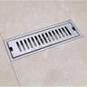 Ralo Linear 20cm Aço Inox Banheiro Anti Odor Anti Inseto Lavabo Area Externa Quintal - 9