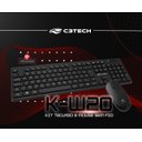 Ver imagem 5 de Kit Teclado e Mouse sem Fio C3tech K-w20 Preto Pt/br Abnt2