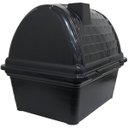 Ver imagem 4 de Casinha de Cachorro Cão Dog Plástica Iglu Número 6 Porte Grande Preta Furacão Pet N6,0 01017 Black N