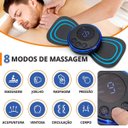 Ver imagem 3 de Massageador Elétrico por Impulso Ems Recarregável Eletroterapia Multifuncional Alívio Nas Dores