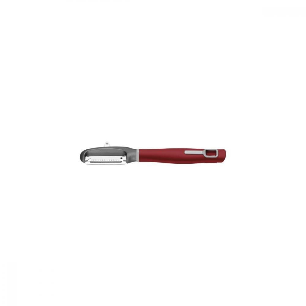 Descascador Verano Lâmina Inox Corte Julienne Vermelho - 1