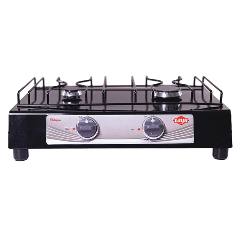 Fogão de Mesa 2 Bocas Platinyum Black - Layr Preto