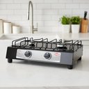 Ver imagem 4 de Fogão de Mesa 2 Bocas Platinyum Black - Layr Preto