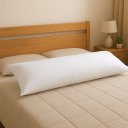 Ver imagem 1 de Travesseiro de Corpo 50x140cm Extra Grande Fibram Branco