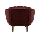 Ver imagem 4 de Poltrona Decorativa Confort Veludo MARSALA SKY MOBILE