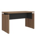 Ver imagem 1 de Mesa para Escritório Pequena Tamburato MDP Nogal/Preto