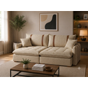 Ver imagem 3 de Sofa Orion 1.80 Nobly Linho Bege