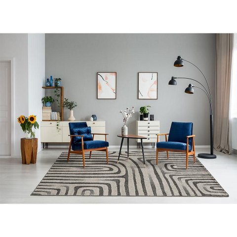 Tapete First Class Zebrado 150x200cm Tapetes São Carlos