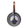 Jogo 2 Frigideira com Espátula - Cinza - 2