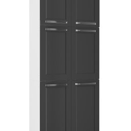 Paneleiro Duplo 6 Portas em Aço 180x70x28cm Itatiaia - 4