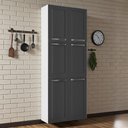 Ver imagem 2 de Paneleiro em Aço 6 Portas 70cm Florença Itatiaia