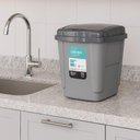 Ver imagem 2 de Lixeira Click Pia Cozinha Consultorio Cesto de Lixo Bancada Tampa Smart Chao Banheiro