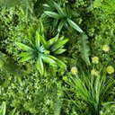 Ver imagem 4 de Jardim Vertical Artificial com Folhagem Permanente Realista 4m² P/ Muro Verde e Ambientes Decorados