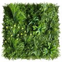 Ver imagem 7 de Jardim Vertical Artificial com Folhagem Permanente Realista 4m² P/ Muro Verde e Ambientes Decorados