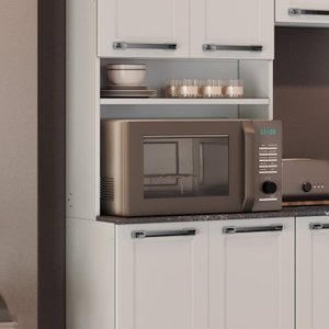Paneleiro Duplo 4 Portas Espaço para Forno em Aço Florença Itatiaia
