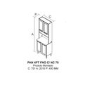 Ver imagem 4 de Paneleiro Duplo 4 Portas Espaço para Forno em Aço Itatiaia