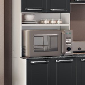 Paneleiro Duplo 4 Portas Espaço para Forno em Aço Itatiaia