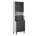 Ver imagem 3 de Paneleiro Duplo 4 Portas Espaço para Forno em Aço Itatiaia