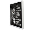 Ver imagem 1 de Quadro Motivacional Não Acaba Quando Você Perde em Moldura Caixa Tacolado 20 X 30cm Moldura Caixa 3c