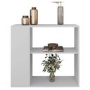 Ver imagem 6 de Aparador Buffet Decorativo 1 Prateleira Opala Branco Caemmun
