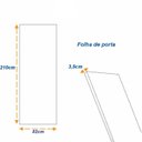 Ver imagem 3 de Folha de Porta de Madeira 210cm X 82cm Incoportas