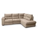 Ver imagem 2 de Sofá de Canto Retrátil Chaise Lado Esquerdo 4 Lugares Nest CabeCasa MadeiraOriginals Bege