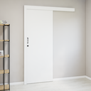 Ver imagem 1 de Kit porta de Madeira Completa 213cm x 70cm  Batente regulavel de 14 a 16,5cm de Correr Incoportas