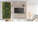 Ver imagem 1 de Painel Riso Ripado 2,18x1,82cm com Nicho JCM - Off/Cinamomo