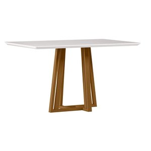 Mesa Sarah 135x90cm - Ypê-off White