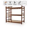 Ver imagem 4 de Treliche de Madeira de Eucalipto Super Resistente 5 X 9 Imbuia - Móveis Britz