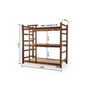 Ver imagem 5 de Treliche de Madeira de Eucalipto Super Resistente 5 X 9 Imbuia - Móveis Britz