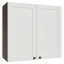 Ver imagem 1 de Armário Aéreo 70 Cm 2 Portas Rustic/branco Vik Madesa