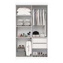 Ver imagem 2 de Guarda Roupa Acp Lana 4 Portas com Pés 100% Mdf - Branco