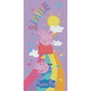Ver imagem 1 de Toalha de Banho Infantil Peppa Pig Felpuda Algodão Praia Piscina Lepper