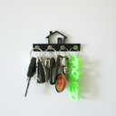 Ver imagem 3 de Porta Chaves Magnético Casinha - 4 ímãs - Toque 3D: Preto