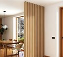 Ver imagem 3 de Kit 6 Divisórias de Ambiente WPC 270cm x 10cm x 3,5cm Formaco Decor Branco/Marfim