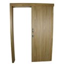 Ver imagem 4 de Kit porta de Madeira Completa 213cm x 60cm  Batente regulavel de 14 a 16,5cm de Correr Incoportas